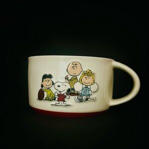 Rae Dunn By Magenta Peanuts Snoopy Charlie Brown #1 Team Large Mug Soup Bowl